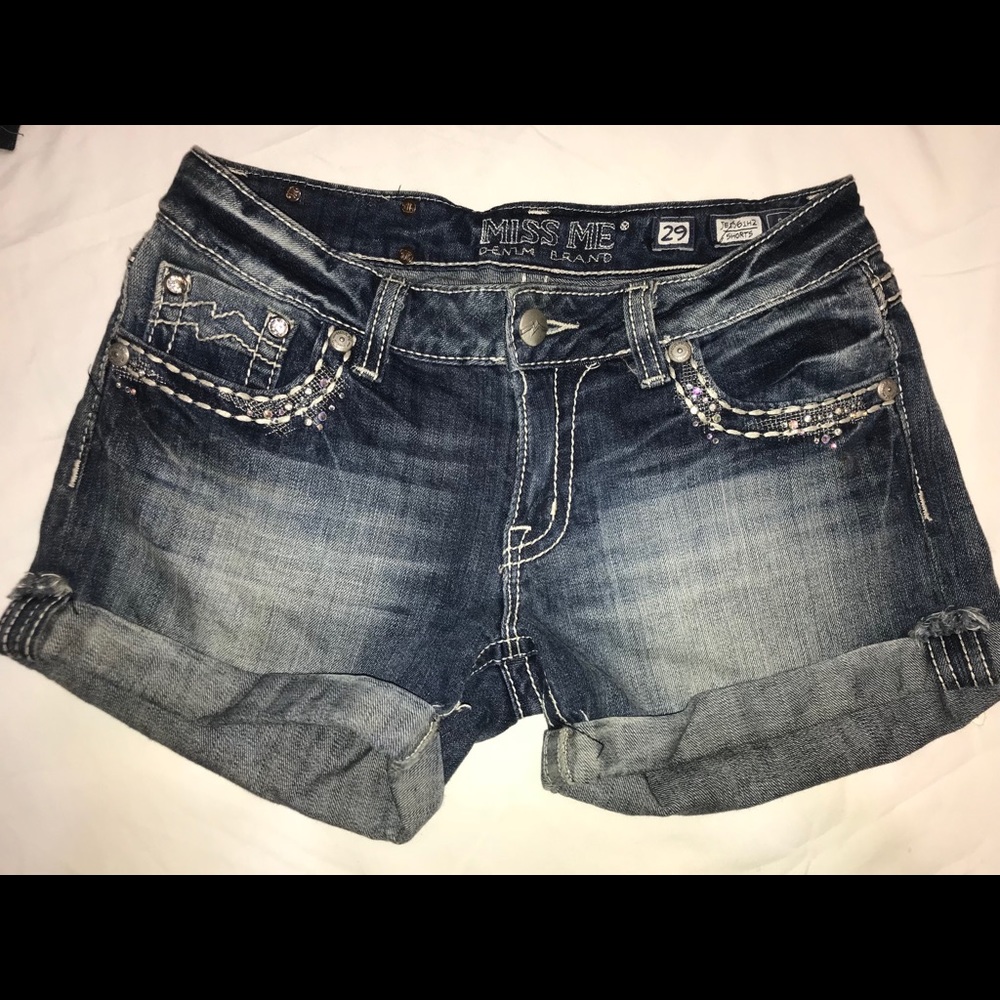Miss me denim shorts